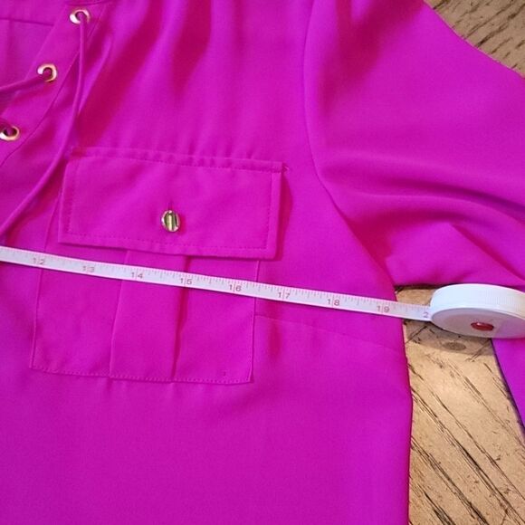 INC size small pink blouse NWOT - Picture 7 of 8